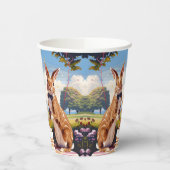 Konijnenfeest Papieren Bekers (Links)