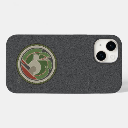 Konijnengeest Case-Mate iPhone Case (Achterkant (horizontaal))