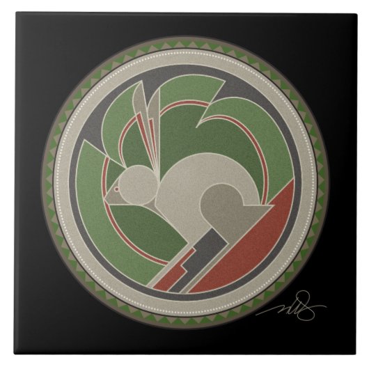 Konijnengeest Tegeltje (Voorkant)