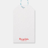 Konijnengel Gift Labels Cadeaulabel (Achterkant)