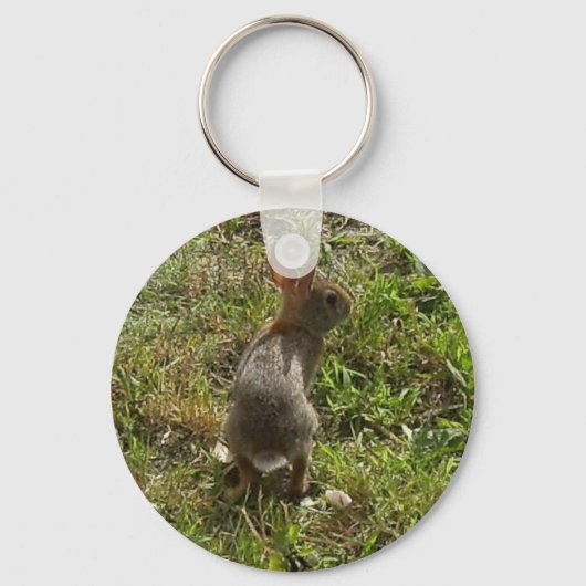 Konijnenhaas spullen sleutelhanger (Voorkant)
