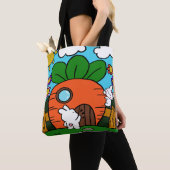 konijnenhok tote bag (Dichtbij)
