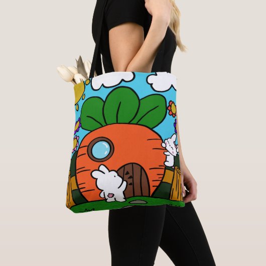 konijnenhok tote bag (Dichtbij)