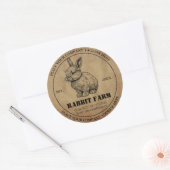 Konijnenhouderij Labels Sticker (Envelop)