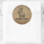 Konijnenhouderij Labels Sticker (Tas)