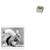 Konijnenhouten stempel (Gestempeld)