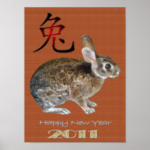 Konijnenjaar 2011 poster
