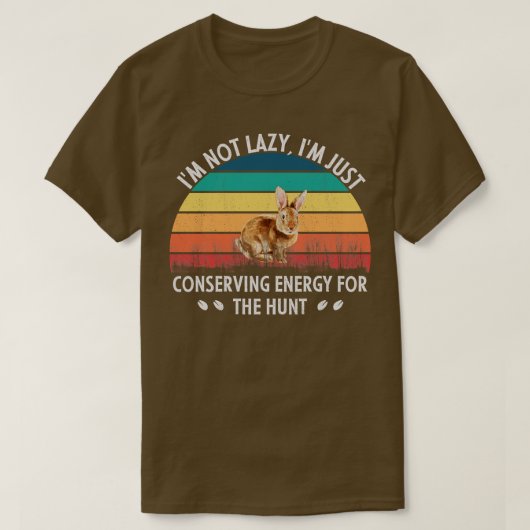 Konijnenjacht T-shirt (Design voorkant)