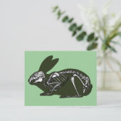 konijnenkelet briefkaart (Staand voorkant)