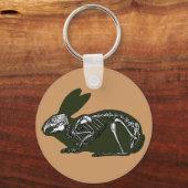 konijnenkelet sleutelhanger (Voorkant)