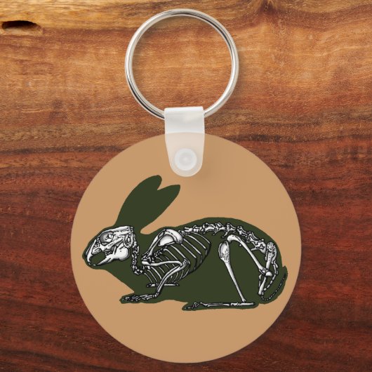 konijnenkelet sleutelhanger (Voorkant)