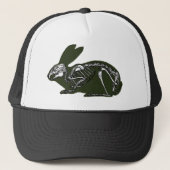 konijnenkelet trucker pet (Voorkant)