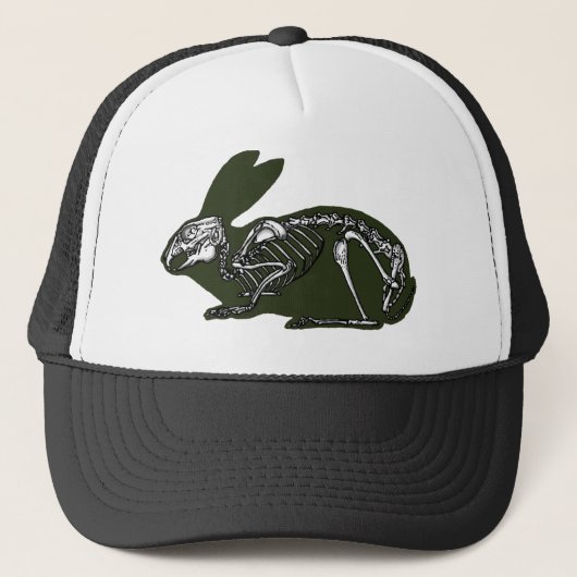 konijnenkelet trucker pet (Voorkant)