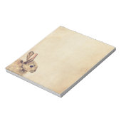  konijnenketch klein Notitieblok (Linkerzijde)