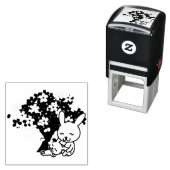 konijnenknollen - dierlijk schattige boom  zelfinktende stempel (In situ)