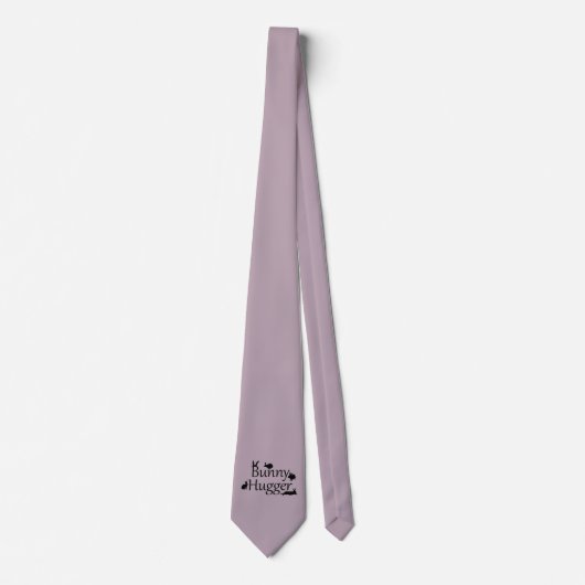 Konijnenknuffel das (Stoffig roze) (Voorkant)