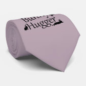 Konijnenknuffel das (Stoffig roze) (Opgerold)