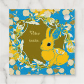 Konijnenkokko Bedankjes Labels (Achterkant)