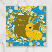 Konijnenkokko Bedankjes Labels (Voorkant)