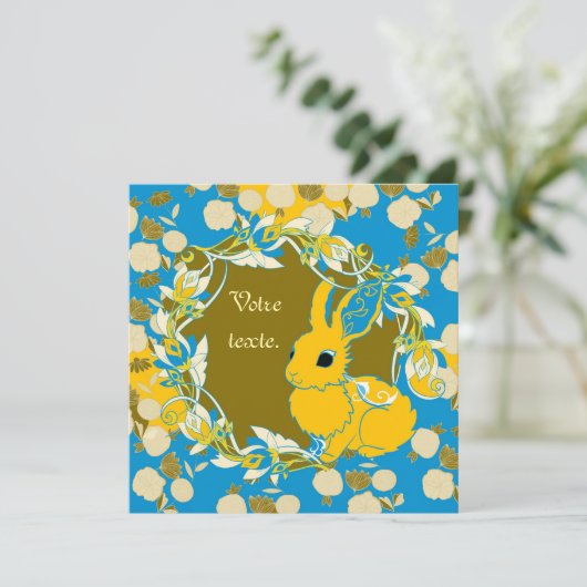 Konijnenkokko Kaart (Staand voorkant)