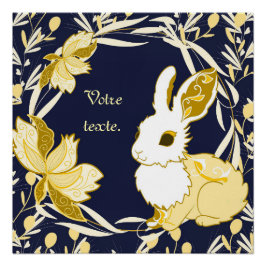 Konijnenkokko Perfect Poster