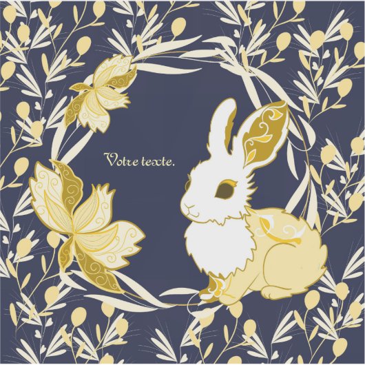 Konijnenkokko Sticker (Voorkant)