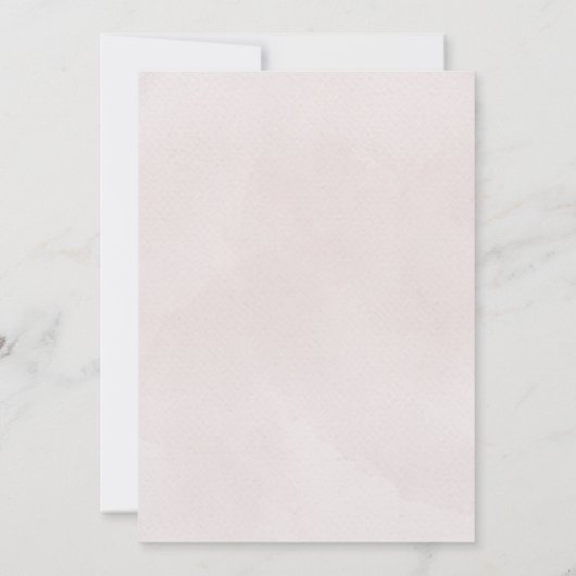 Konijnenkonijn Baby shower Genderneutraal Kaart (Achterkant)