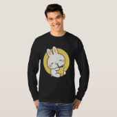 Konijnenkonijn Boba Tea Anime Kawaii T-shirt (Voorkant volledig)