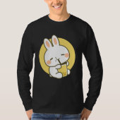 Konijnenkonijn Boba Tea Anime Kawaii T-shirt (Voorkant)
