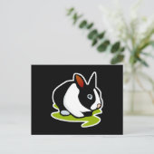 konijnenkonijn briefkaart (Staand voorkant)