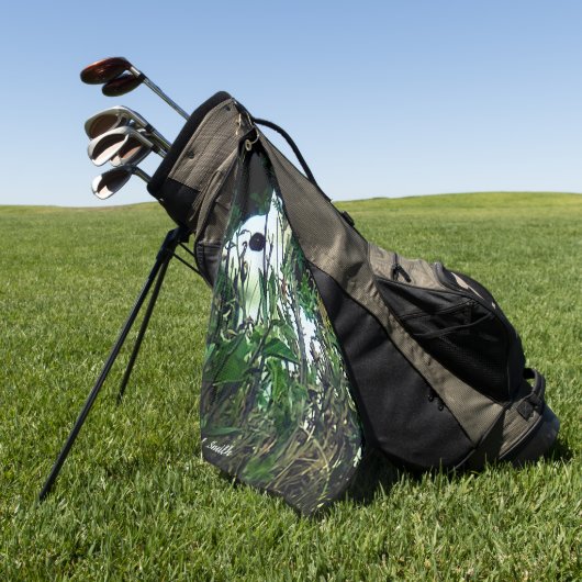 Konijnenkonijn Dier Golf Handdoek (Groen)