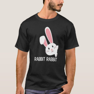 Konijnenkonijn Eerste Dag van de Maand Good Luck P T-shirt