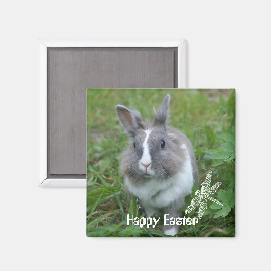 konijnenkonijn magneet (Voorkant / Achterkant)