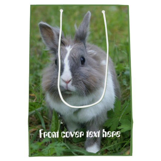 konijnenkonijn medium cadeauzakje (Achterkant)