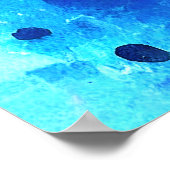 Konijnenkonijn Wilde Natuur Dierenkleuren Schilder Poster (Hoek)