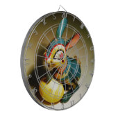 konijnenkonijnen speelgoed en ester geel ei dartbord (Voorkant Links)