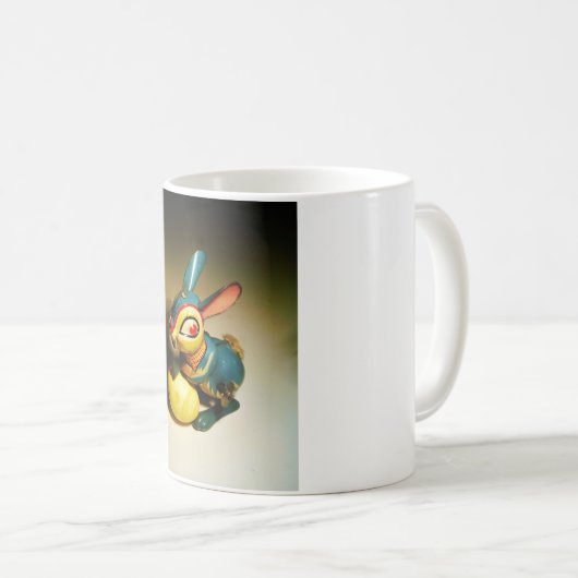 konijnenkonijnen speelgoed en ester geel ei koffiemok (Voorkant rechts)