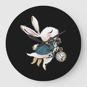 Konijnenkorf  Alice in Wonderland White Rabbit Grote Klok