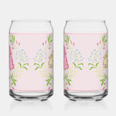 Konijnenkrans Roze Glas (Rechts)
