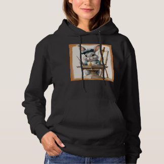 Konijnenkunst Hoodie