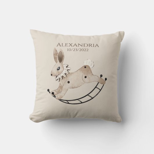  konijnenkwekerij kussen (Voorkant)