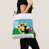Konijnenlente tote bag (Dichtbij)