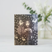 Konijnenliefde Briefkaart (Staand voorkant)