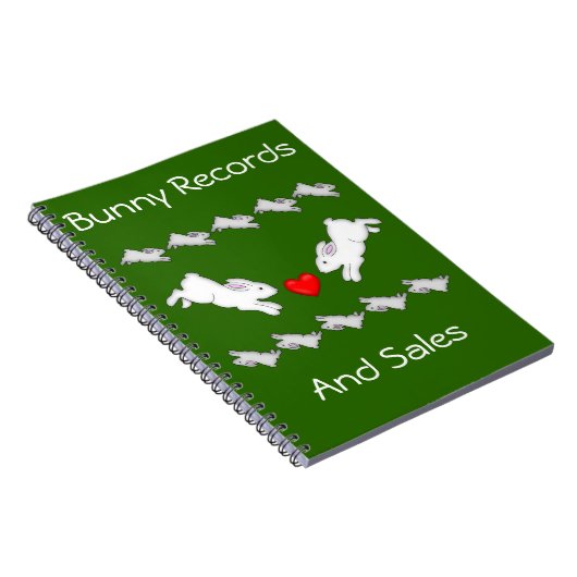 Konijnenliefde Notitieboek (Rechterzijde)