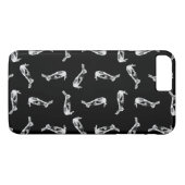  konijnenmodel printpatroon: Bunny Black Case-Mate iPhone Case (Achterkant (Horizontaal))