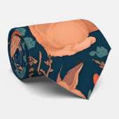 Konijnenmozaïek Kleurrijk Gepersonaliseerd Patroon Stropdas (Opgerold)