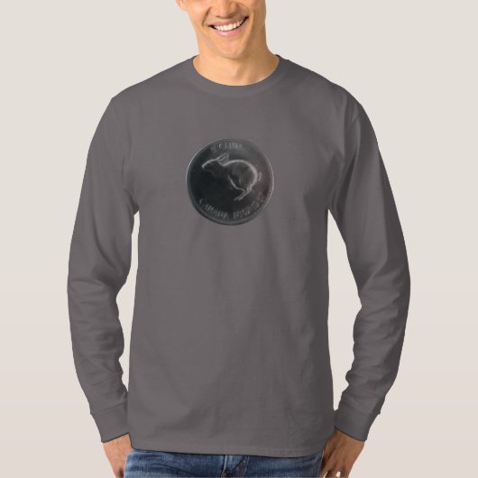 KONIJNENNIKKEL LS T-SHIRT (Voorkant)