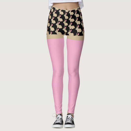 "KONIJNENOREN" ACTIVEWEAR LEGGINGS (Voorkant)