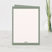  konijnenoren Beagle Easter Kaart (Achterkant)