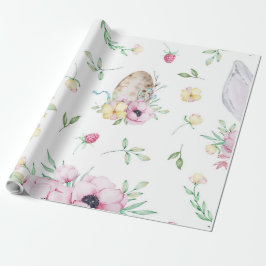 Konijnenoren en eieren cadeaupapier